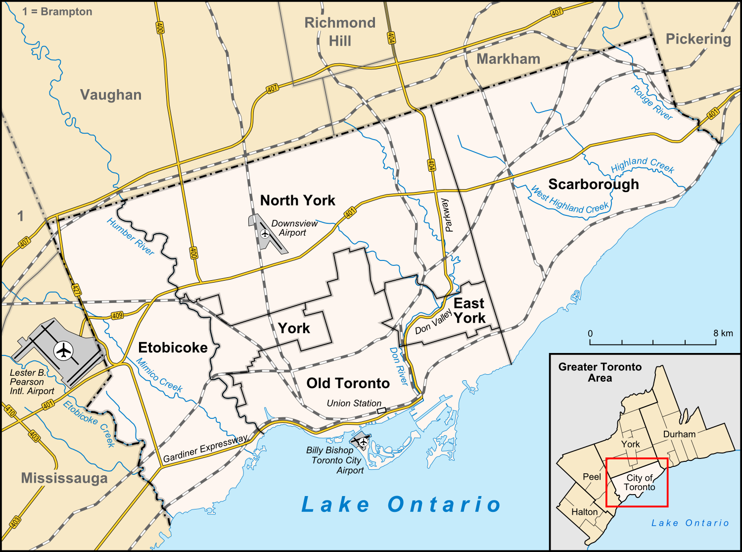 Toronto Map